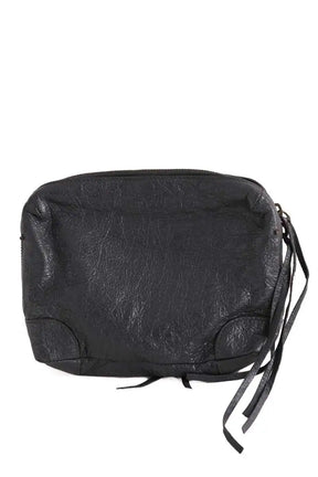 Pochette Balenciaga City Anthracite en Cuir