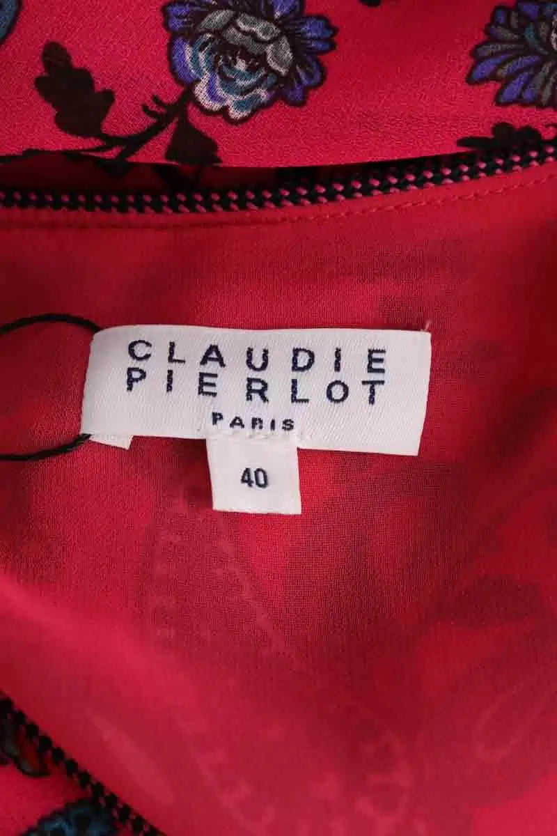 Robe Claudie Pierlot Rose en Coton