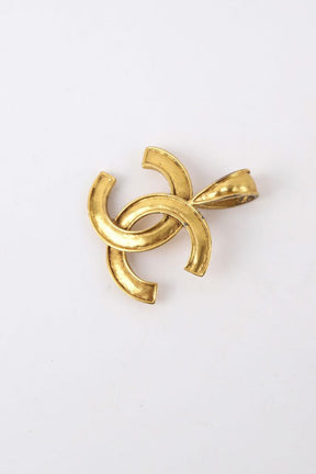 Pendentif Chanel  Doré