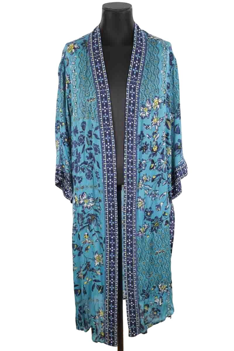Kimono Poupette St Barth  Bleu