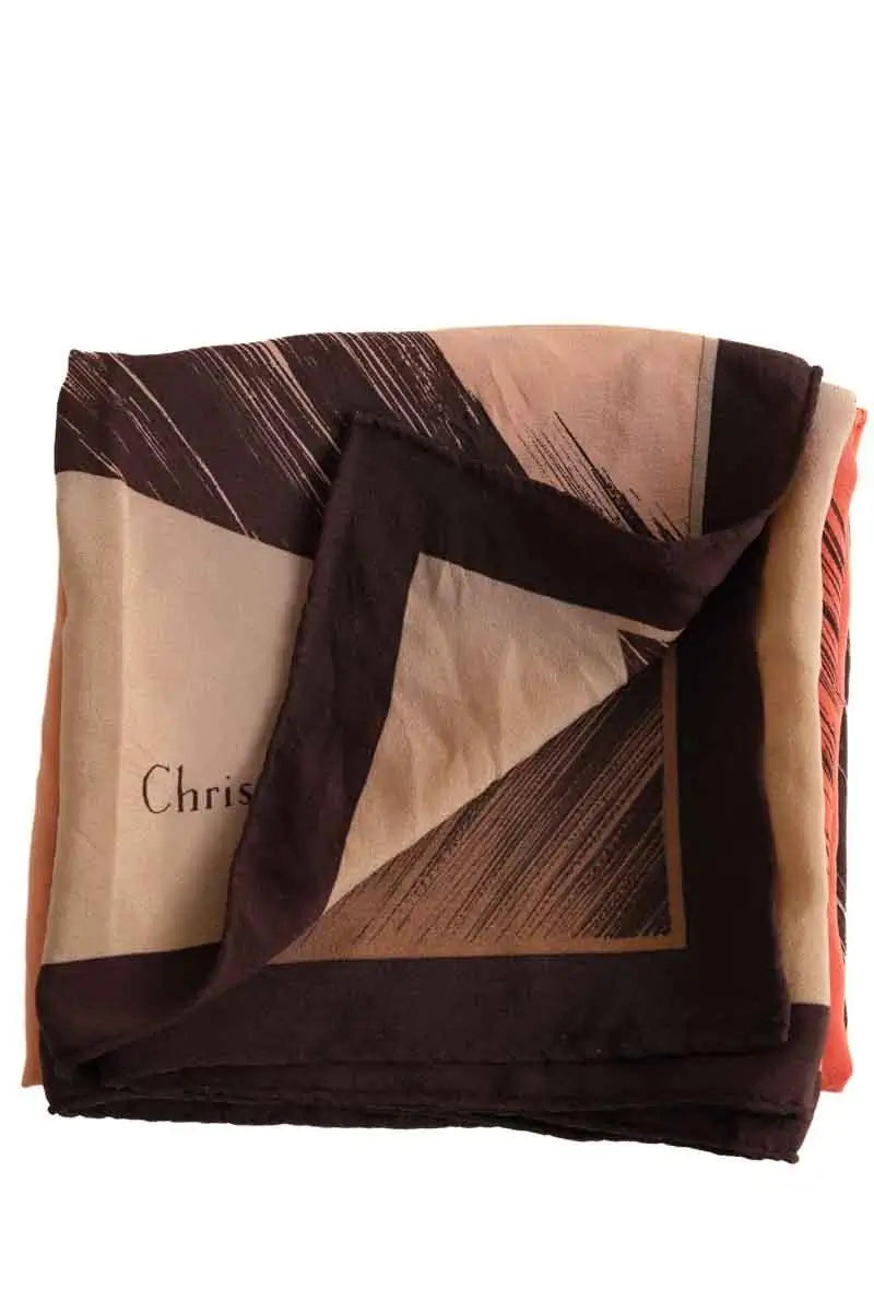 Carré Dior Marron en Soie