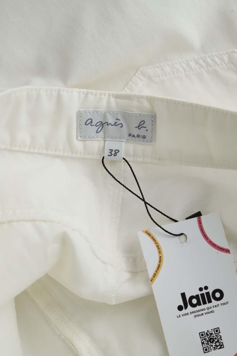 Large Agnès B.  Blanc