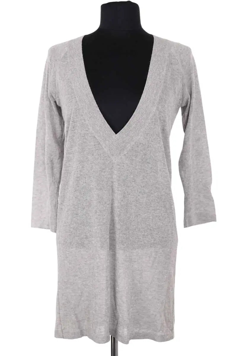Pull Pinko Gris en Viscose, taille S - Seconde Main