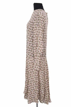 Robe John Galliano Rose en Soie