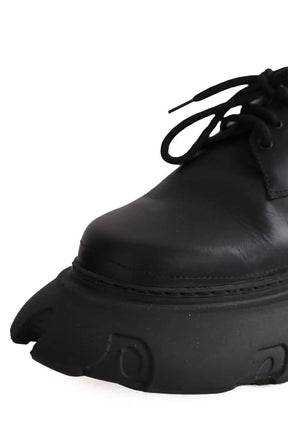 Chaussures à lacets PHILEO Noir en Cuir