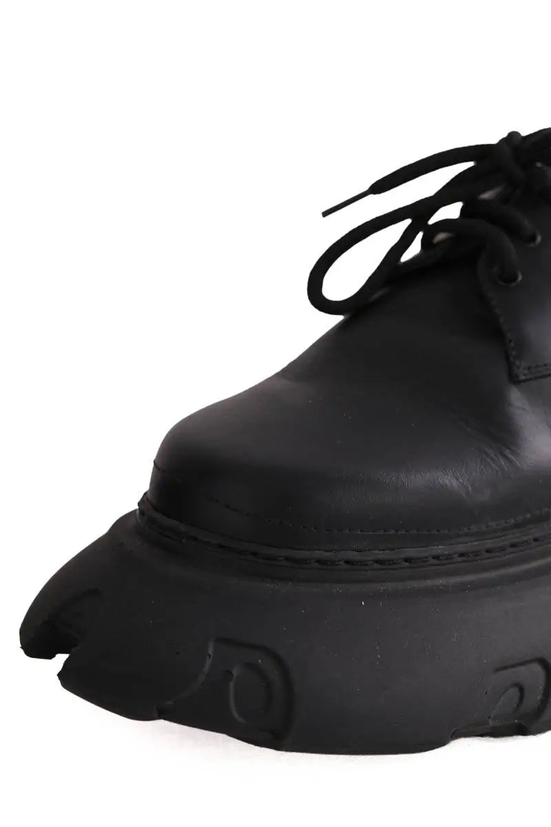Chaussures à lacets PHILEO Noir en Cuir