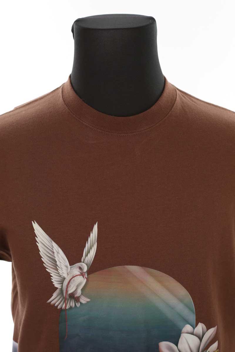 T-shirt 3.Paradis  Marron