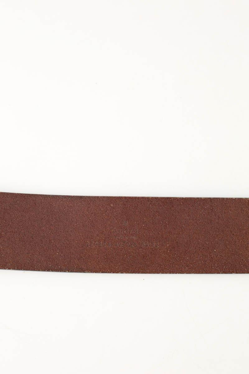 Ceinture Gucci  Marron