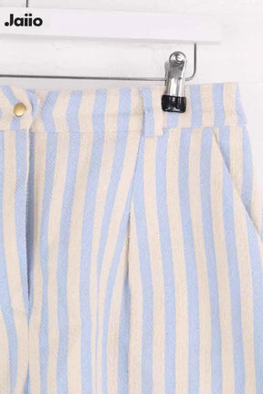Short Songe Lab Bleu en Coton