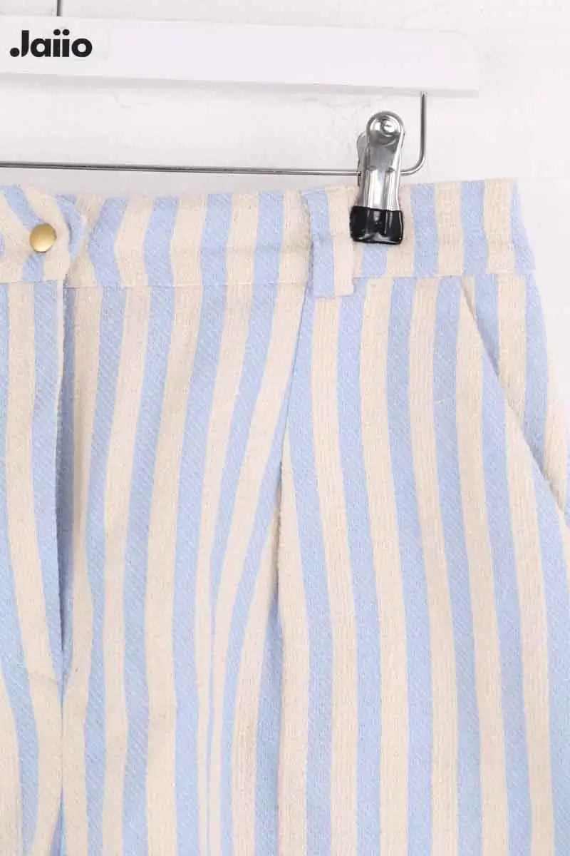 Short Songe Lab Bleu en Coton