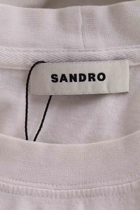 T-shirt Sandro Blanc en Coton