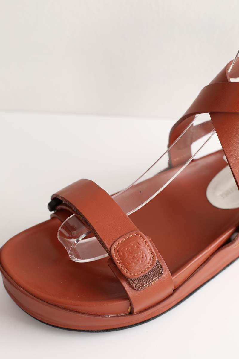 Sandales Ines de la Fressange  Marron