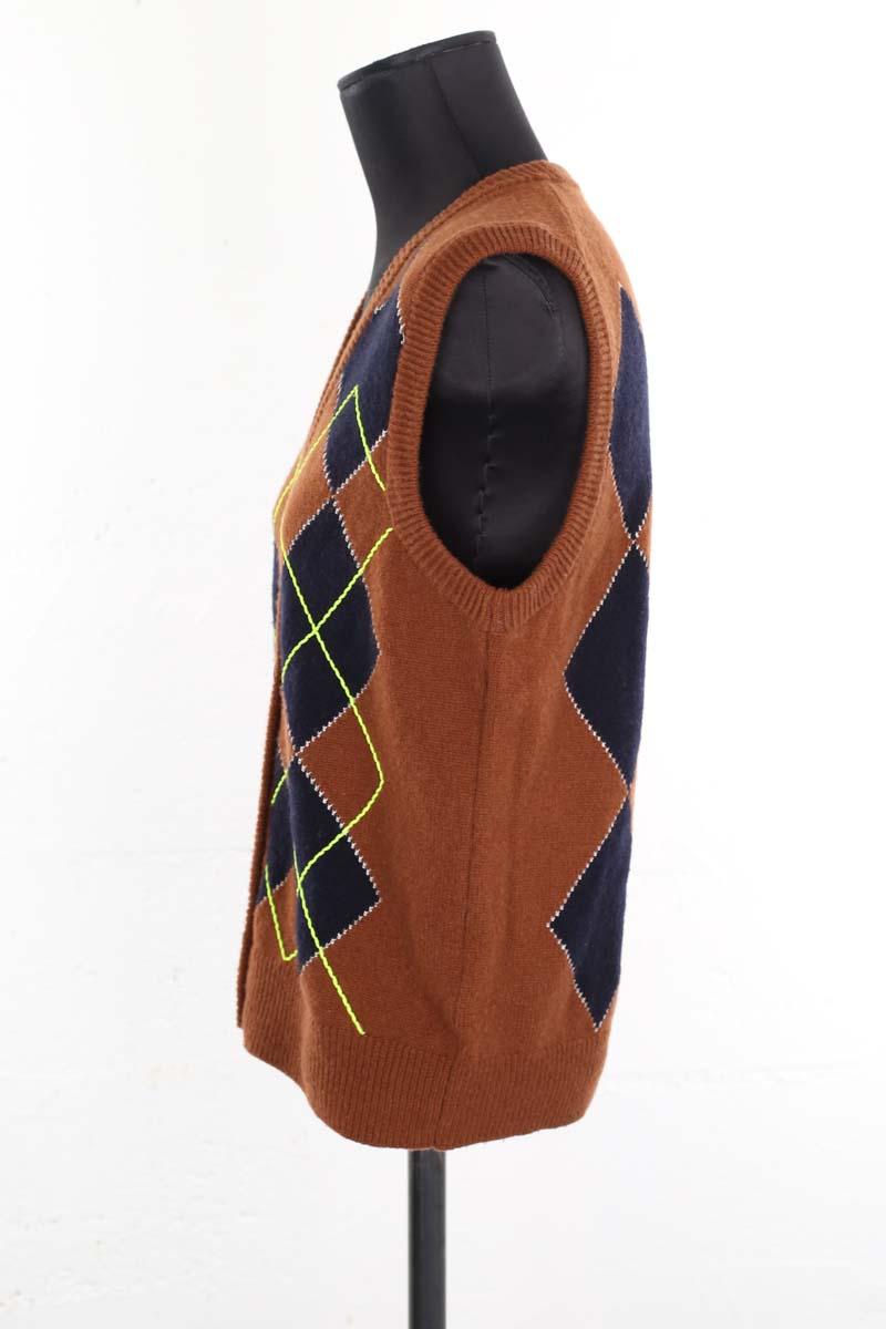 Gilets Lacoste  Marron