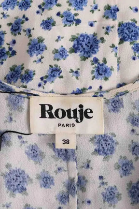 Robe Rouje Bleu en Viscose