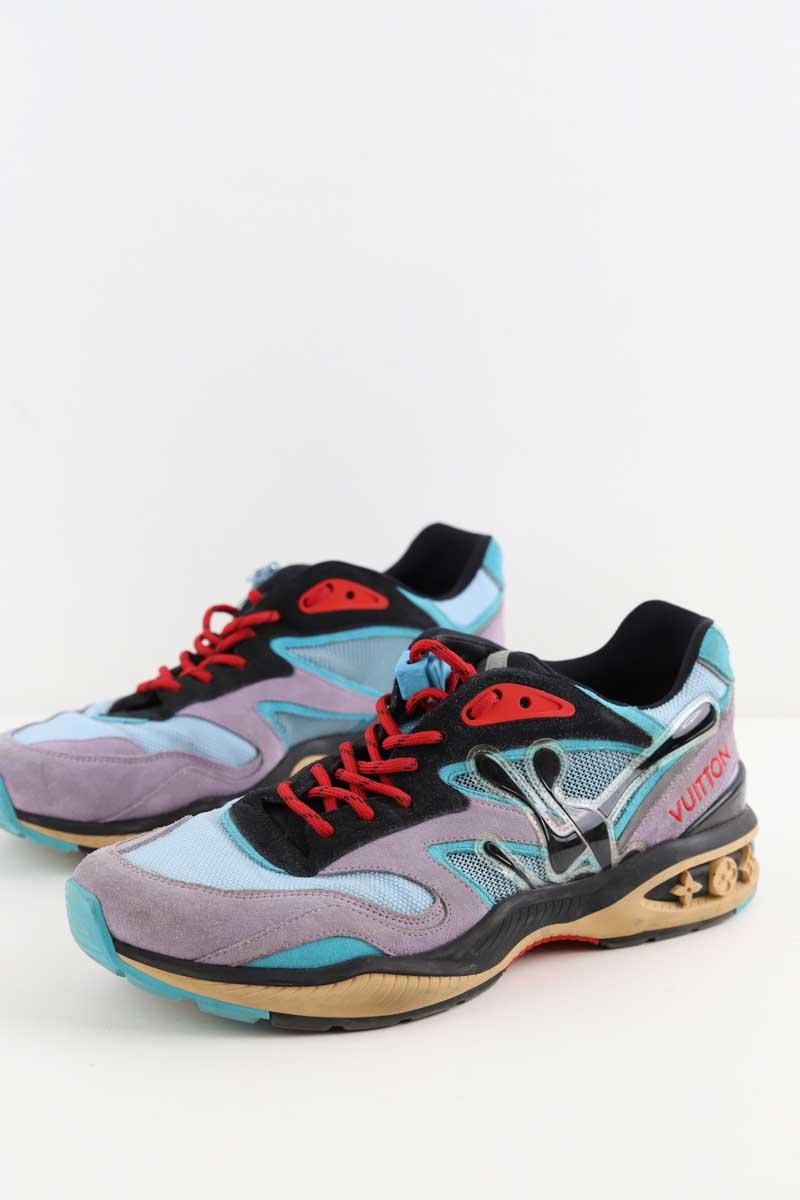 Baskets Louis Vuitton Other Violet