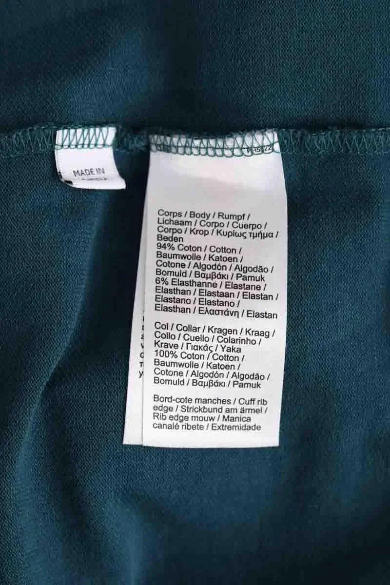 Polo Lacoste Vert en Coton