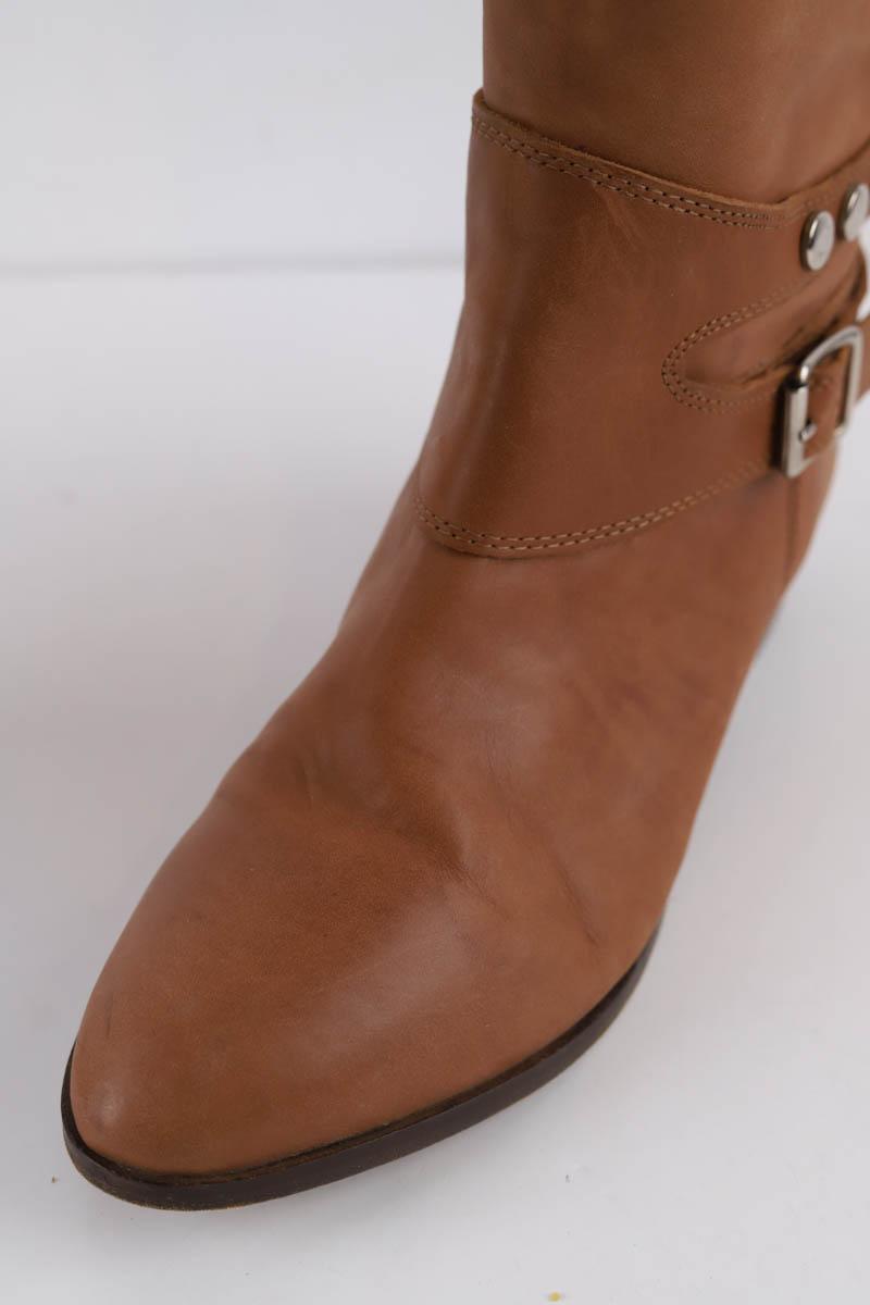 Bottes Sandro  Marron