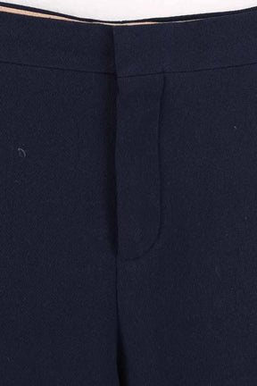 Pantalon droit Chloé Bleu en Laine