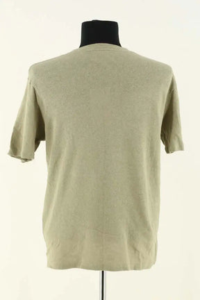 T-shirt Sézane Kaki en Coton