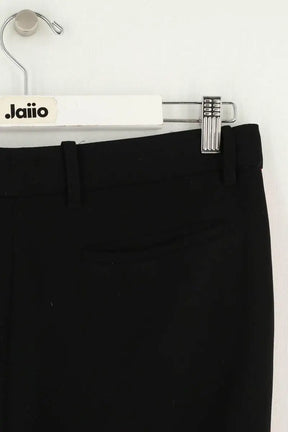 Pantalon droit Barbara Bui Noir en Synthétique