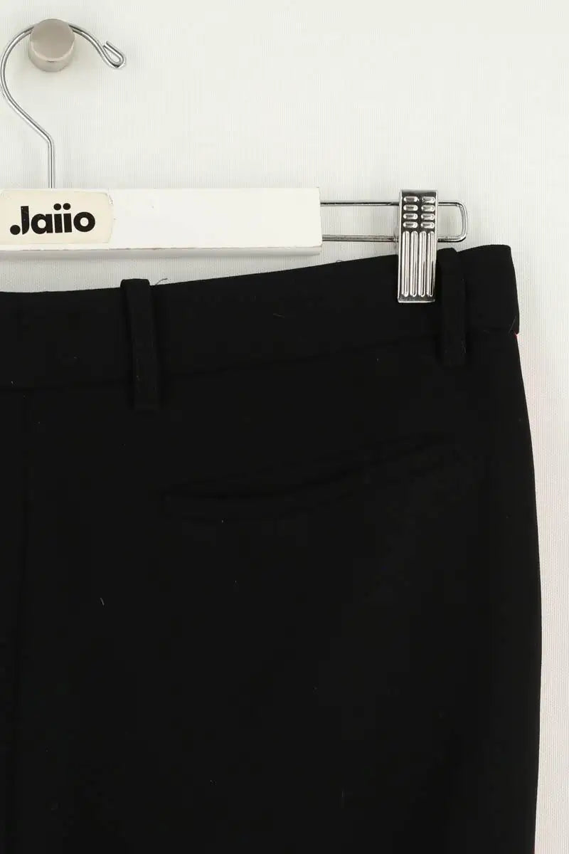Pantalon droit Barbara Bui Noir en Synthétique