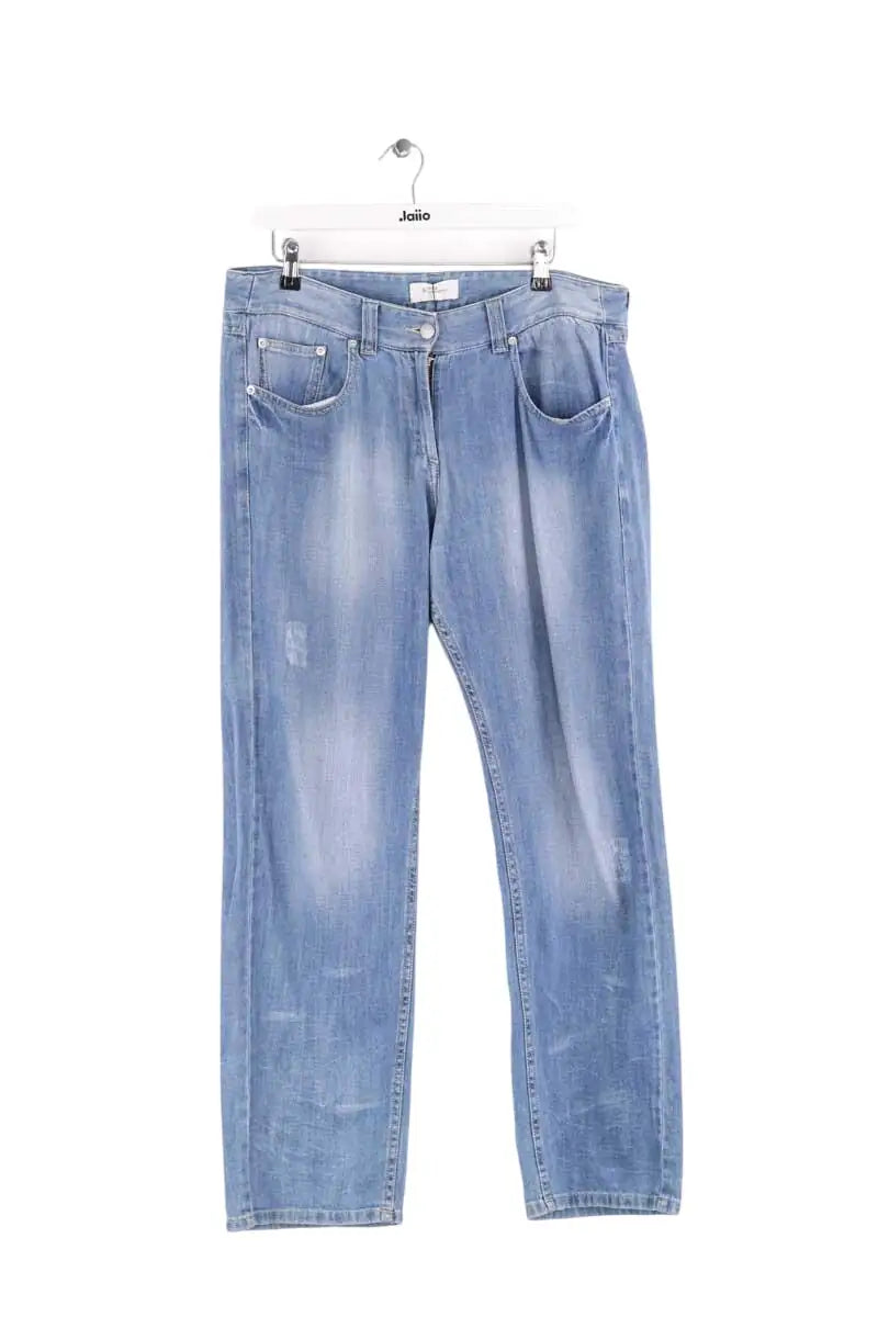 Jean droit Isabel Marant Étoile Bleu en Coton, taille M - Seconde Main