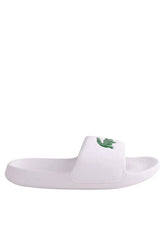 Sandales Lacoste Blanc en Tissu, taille 39 - Seconde Main