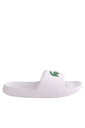 Sandales Lacoste Blanc en Tissu, taille 39 - Seconde Main