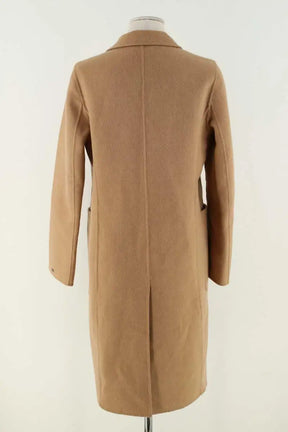 Manteau Tommy Hilfiger Camel en Laine