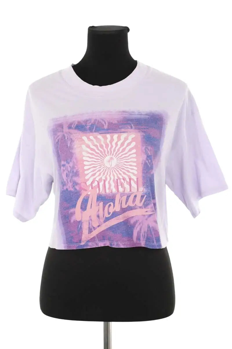Top  Maje Violet en Coton, taille S - Seconde Main