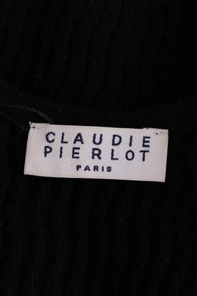 Top sans manche Claudie Pierlot Noir en Viscose