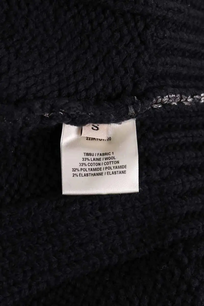 Pull Alexandre Vauthier Anthracite en Laine
