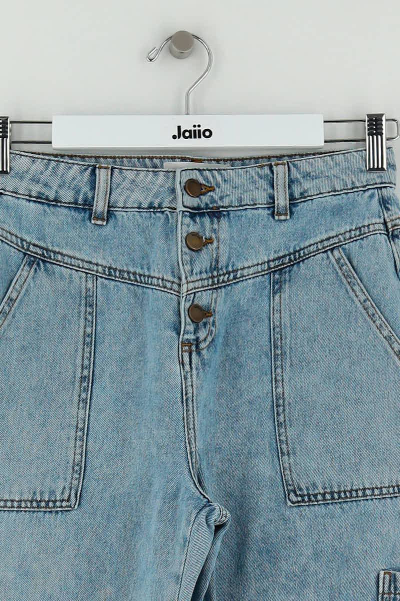 Jean droit Bash  Bleu