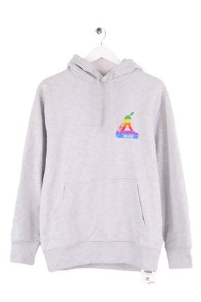 Sweatshirt PALACE Gris en Coton, taille S - Seconde Main