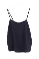 Top sans manche Zadig & Voltaire Noir en Soie, taille S - Seconde Main