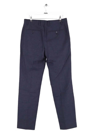 Pantalon de costume Tommy Hilfiger Marine en Coton