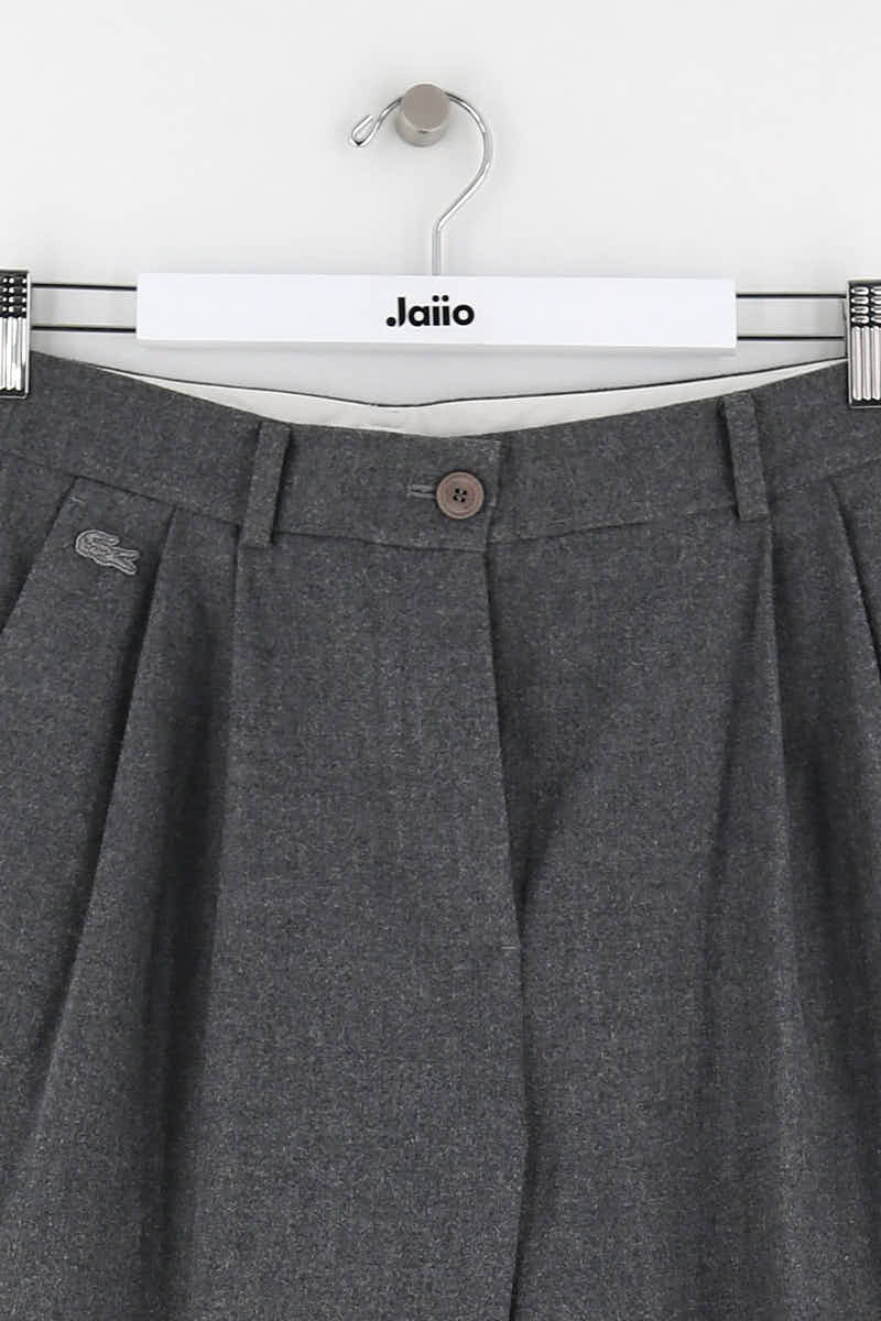 Pantalon large Lacoste  Gris