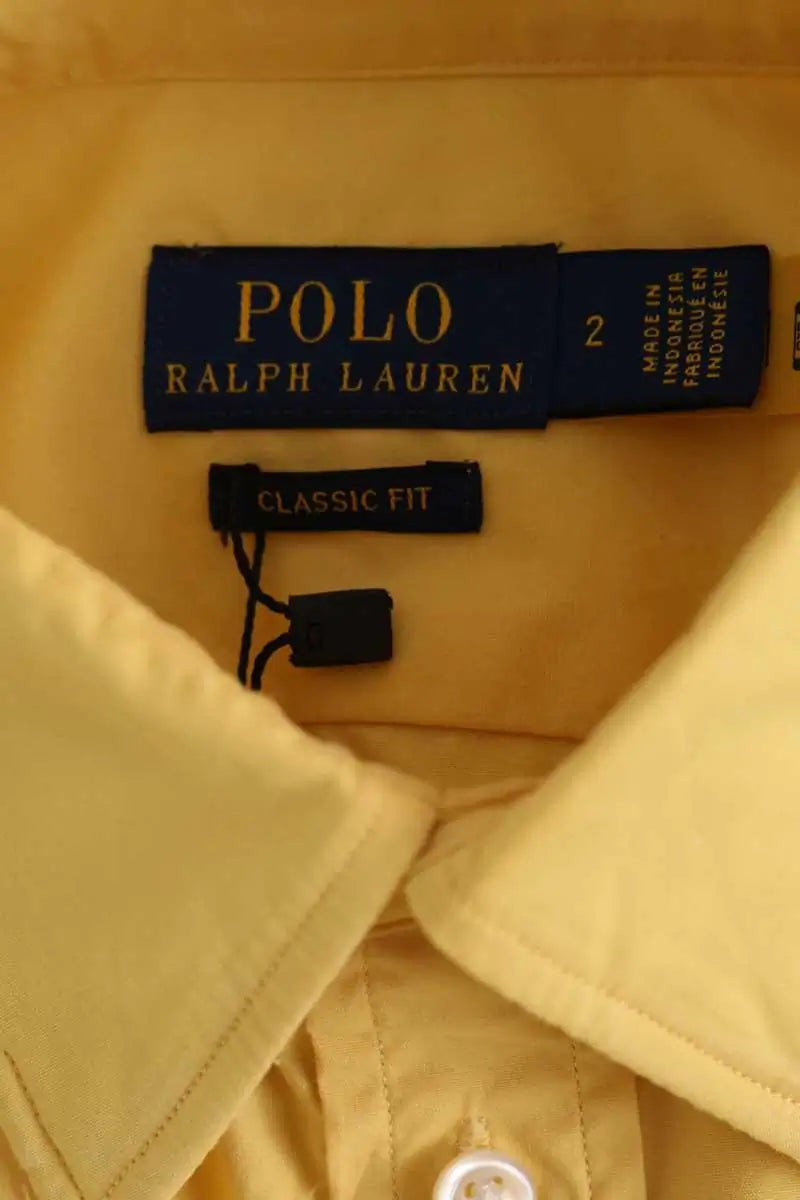 Chemise Ralph Lauren Jaune en Coton