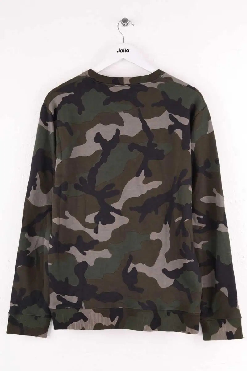 Sweatshirt Valentino Kaki en Coton