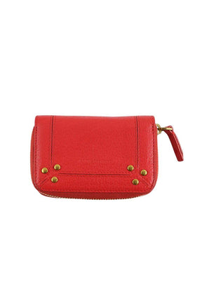 Portefeuille Jérôme Dreyfuss  Rouge