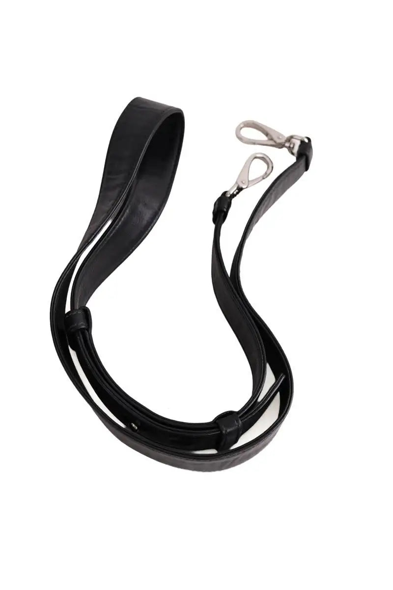 Sac à bandoulière Prada Nappa Antique Noir en Cuir