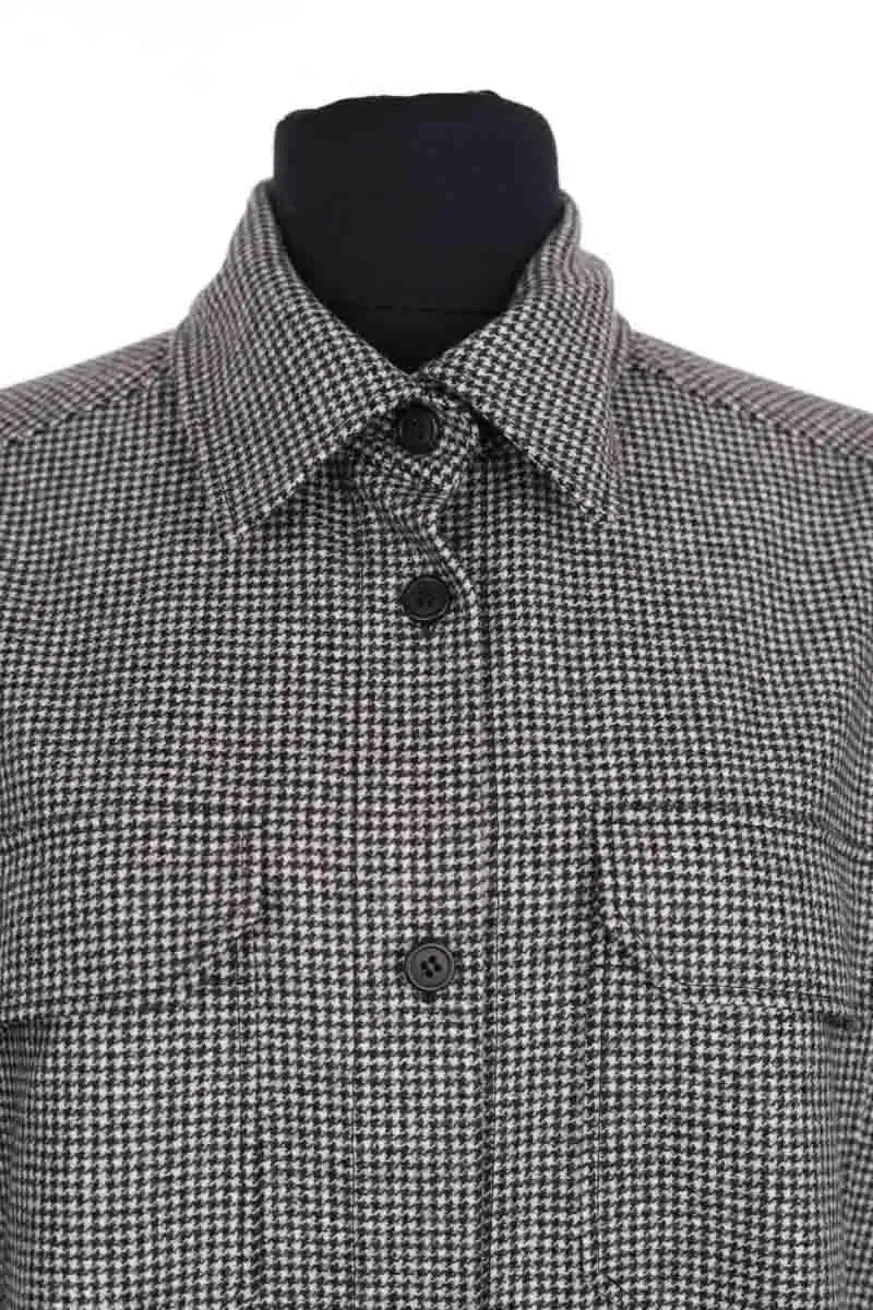 Chemise Pallas Noir en Laine