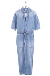 Combinaison Ba&Sh Bleu en Coton, taille XS - Seconde Main