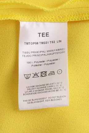 Blouse Tara Jarmon Jaune en Synthétique