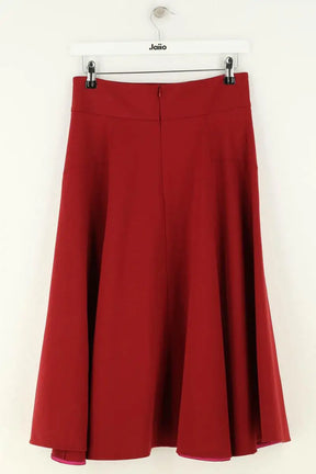 Jupe Tara Jarmon Rouge en Viscose