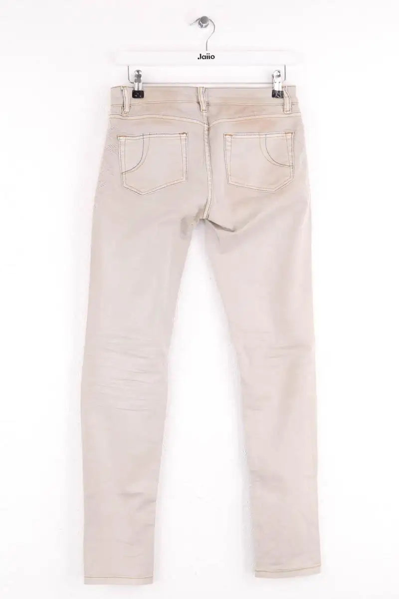 Jean slim Maje Gris en Coton