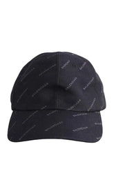 Casquette Balenciaga Noir en Synthétique, taille L - Seconde Main