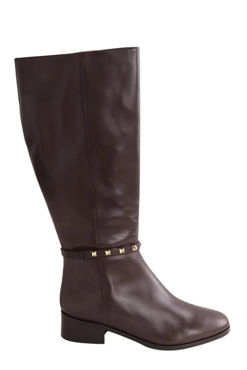 Bottes LK Bennett Stevie Marron en Cuir, taille 40 - Seconde Main
