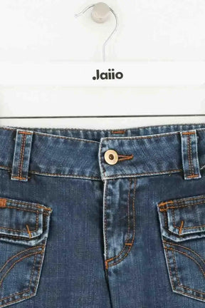 Jean droit Dolce & Gabbana Bleu en Coton