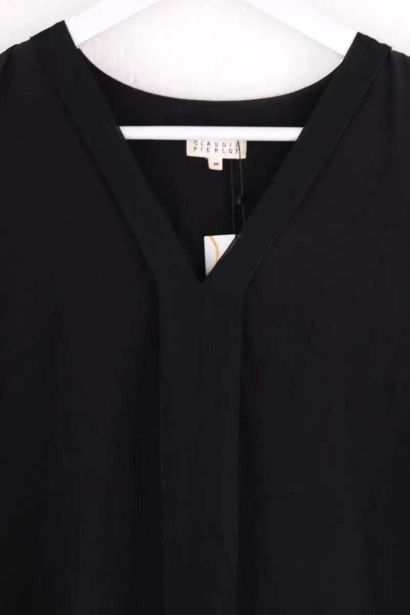 Blouse Claudie Pierlot Noir en Soie